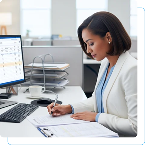 Healthcare solution illustration