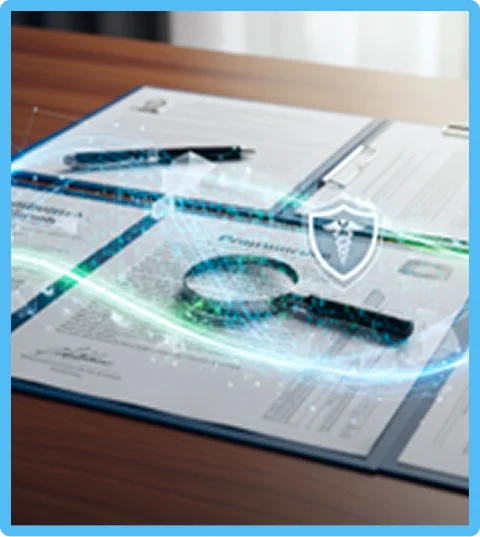 Healthcare solution illustration