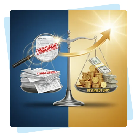 Healthcare solution illustration